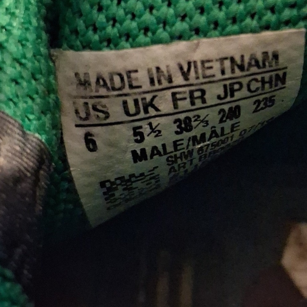 Adidas Pharrell Williams Human Race NMD Green Hu BB0620 Mens Size 6 Sneakers - Picture 8 of 8